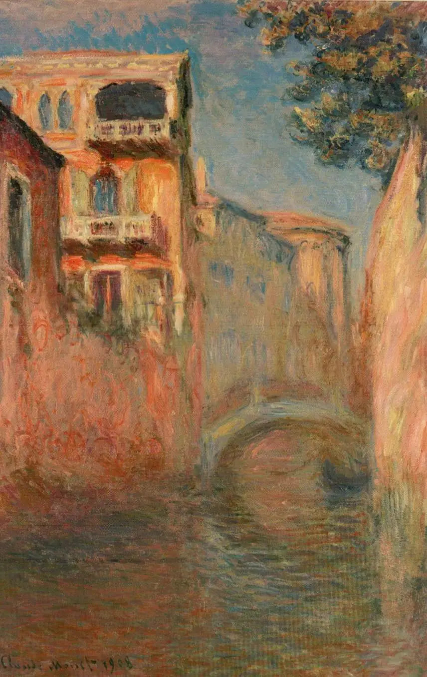 Le Rio della Salute - Claude Monet image 1 reproduction de peinture à l’huile