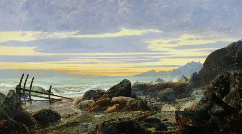 La costa de hierro - John Atkinson Grimshaw