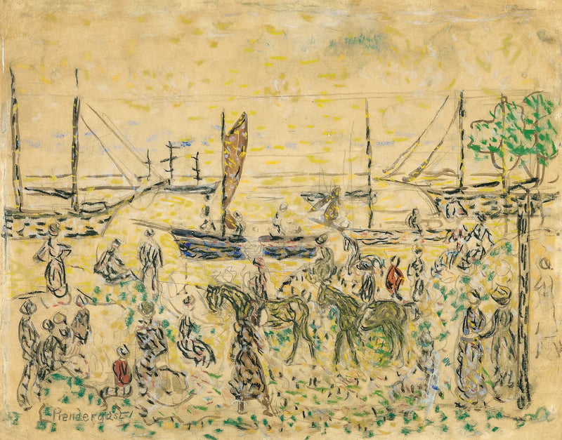 La costa - Maurice Prendergast