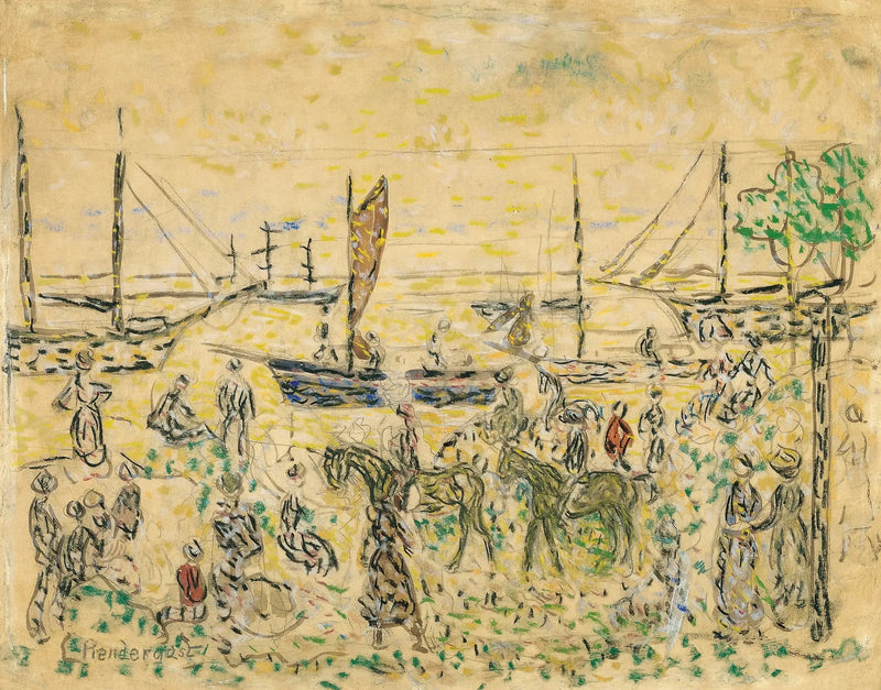 La costa - Maurice Prendergast