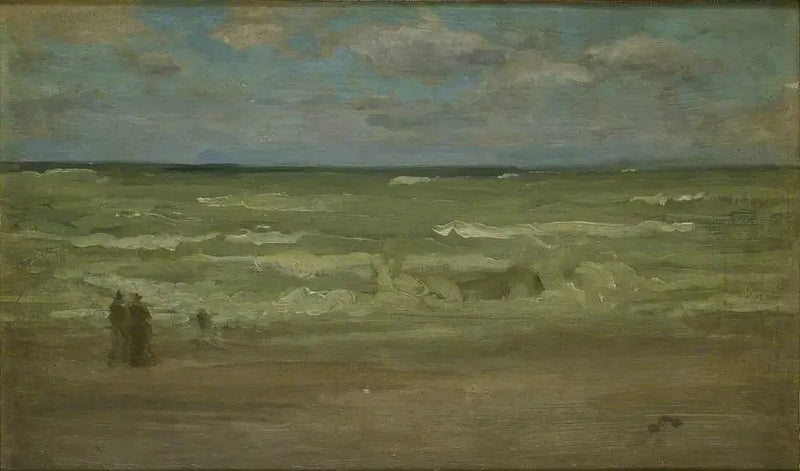 La Orilla, Pourville - James Abbott McNeill Whistler