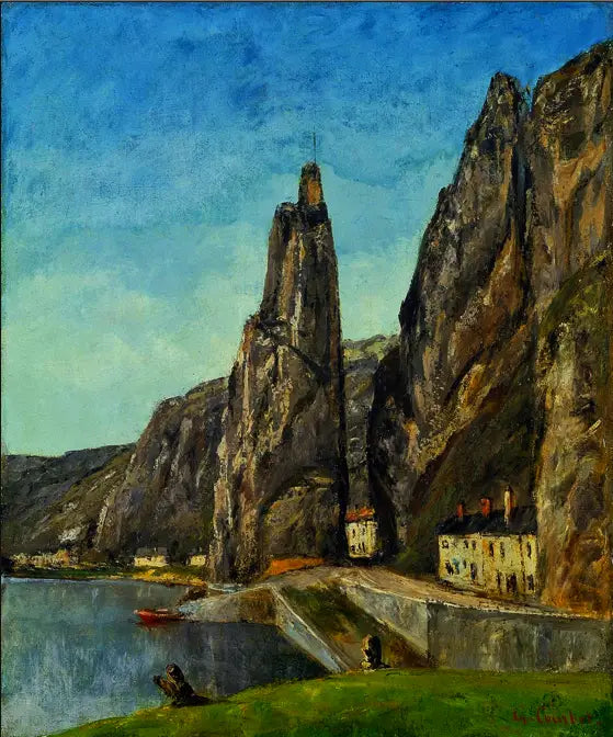 El Roca de Bayard, en Dinant - Gustave Courbet