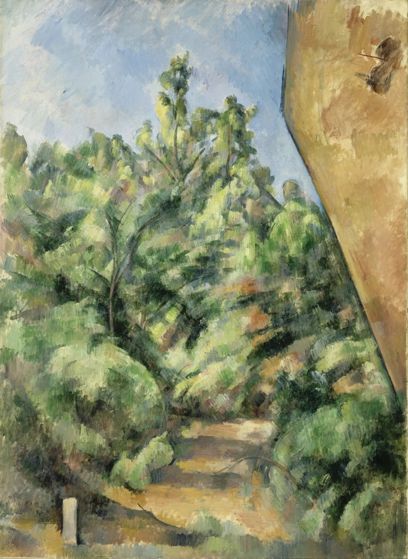 La Roca Roja - Paul Cézanne