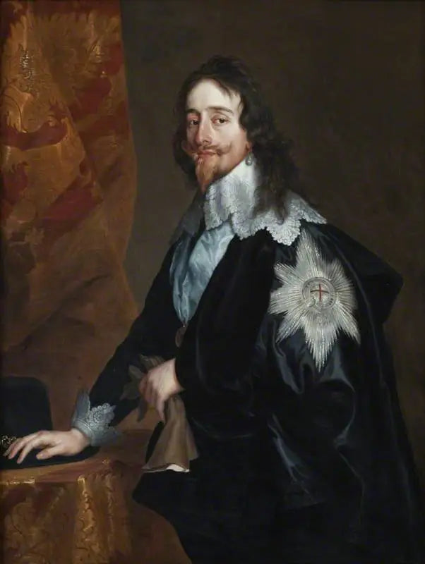 El rey Carlos I (1600-1649) - Antoine van Dyck