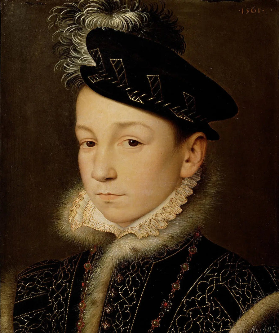 El rey Carlos IX de Francia - François Clouet