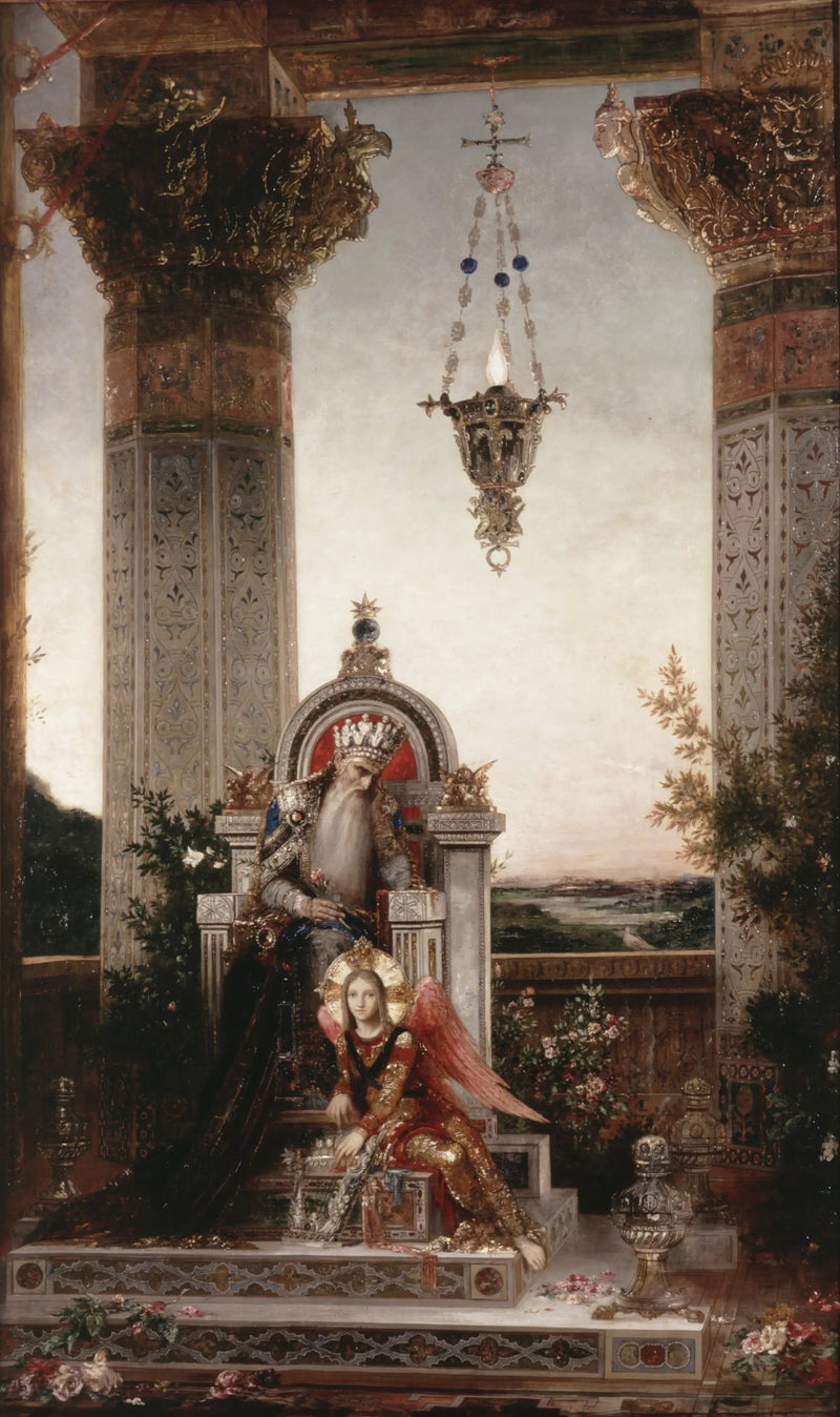 El rey David - Gustave Moreau