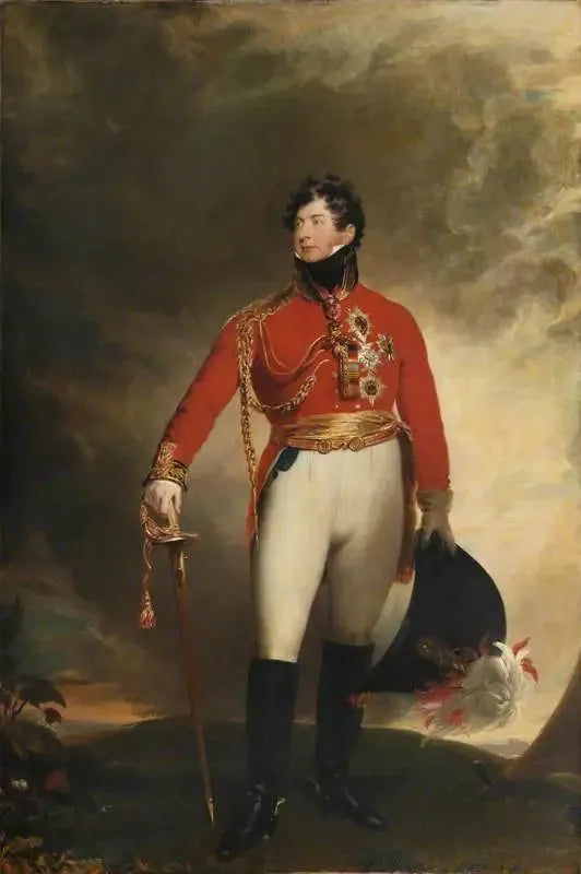 El rey Jorge IV (1762-1830) como príncipe regente - Thomas Lawrence