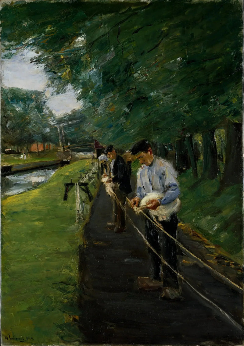 El Paseo de las Cuerdas en Edam - Max Liebermann