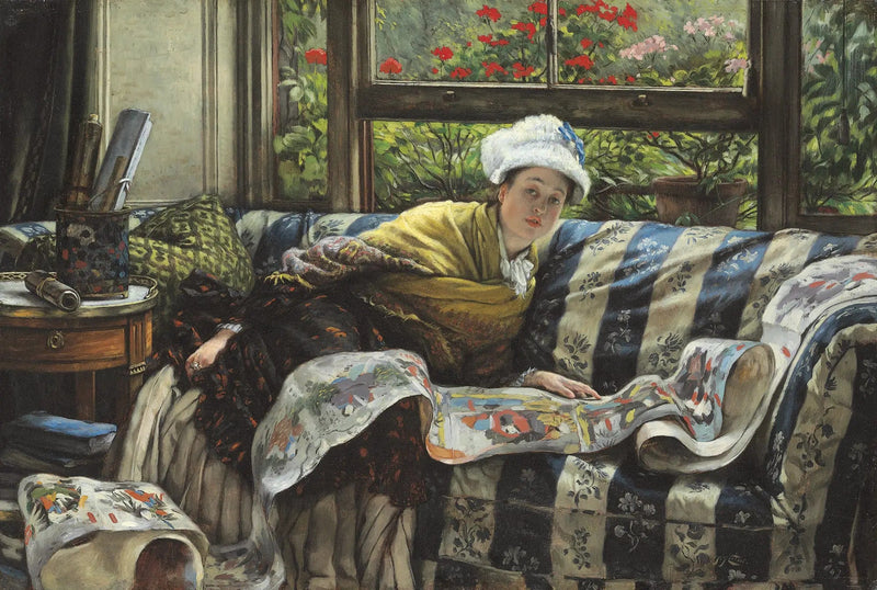 El rollo japonés - James Tissot