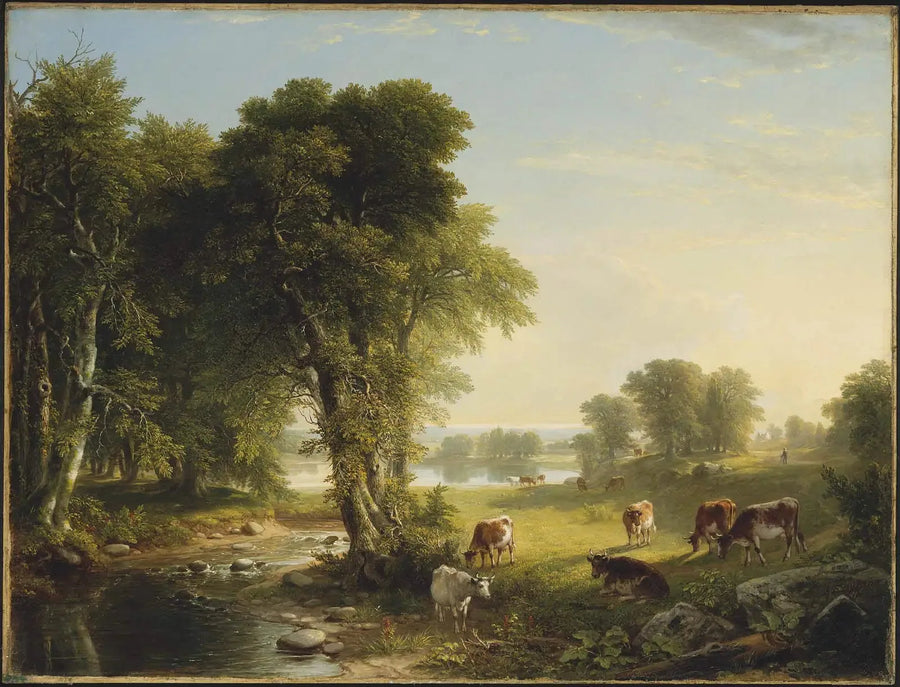 El arroyo murmurante - Asher Brown Durand