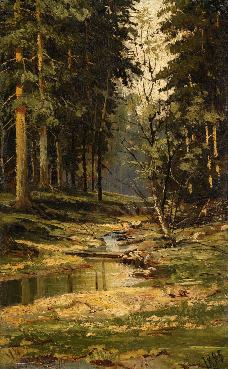 El arroyo del bosque - Ivan Chichkine