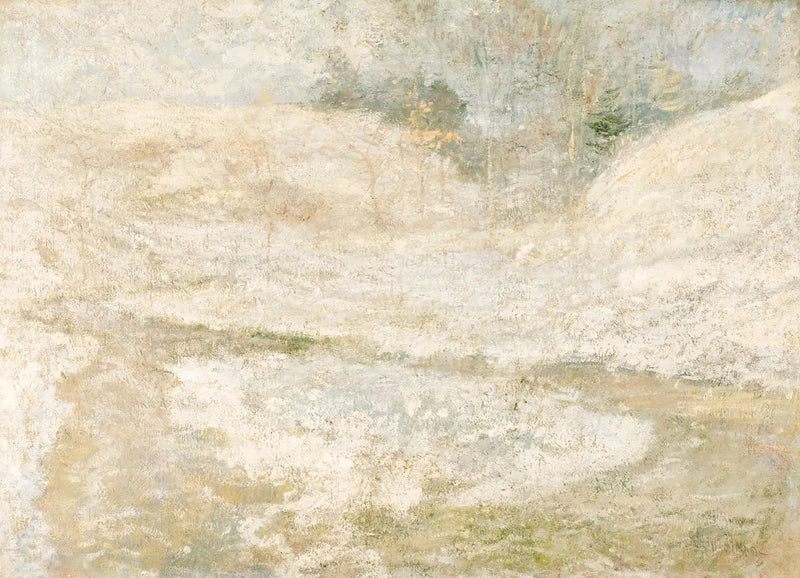 El arroyo, Greenwich, Connecticut - John Henry Twachtman