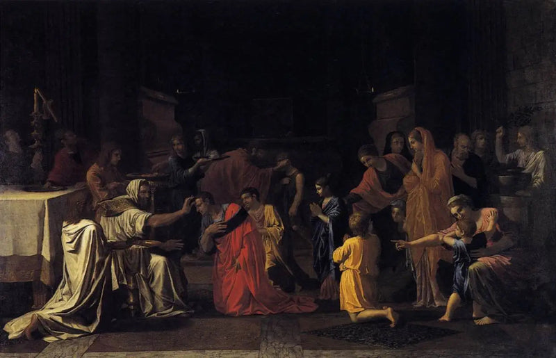 La Eucaristía de confirmación - Nicolas Poussin
