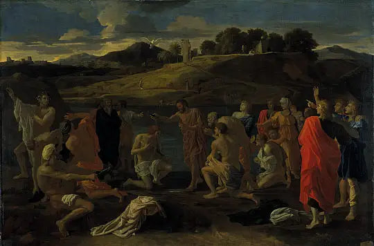 La Eucaristía del bautismo - Nicolas Poussin