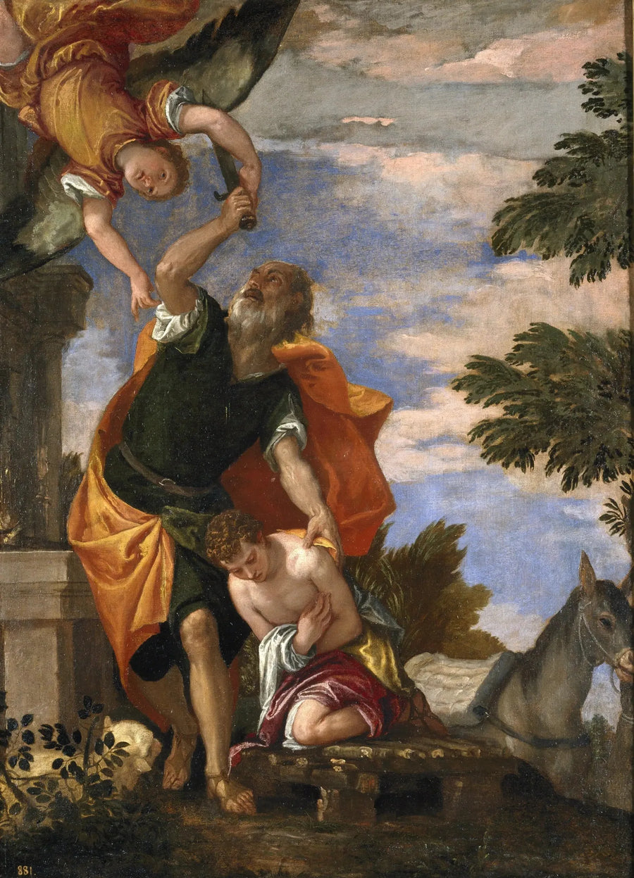 El Sacrificio de Isaac - Paul Véronèse