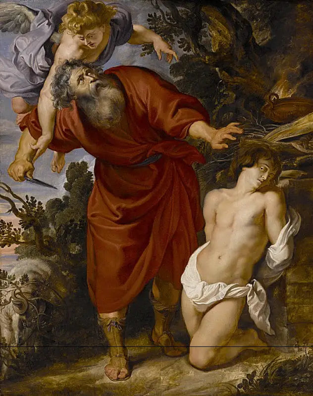 El sacrificio de Isaac - Peter Paul Rubens