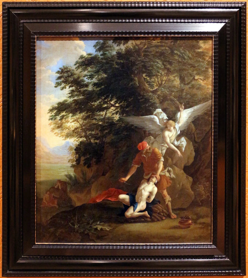 El Sacrificio de Isaac - Simon Vouet