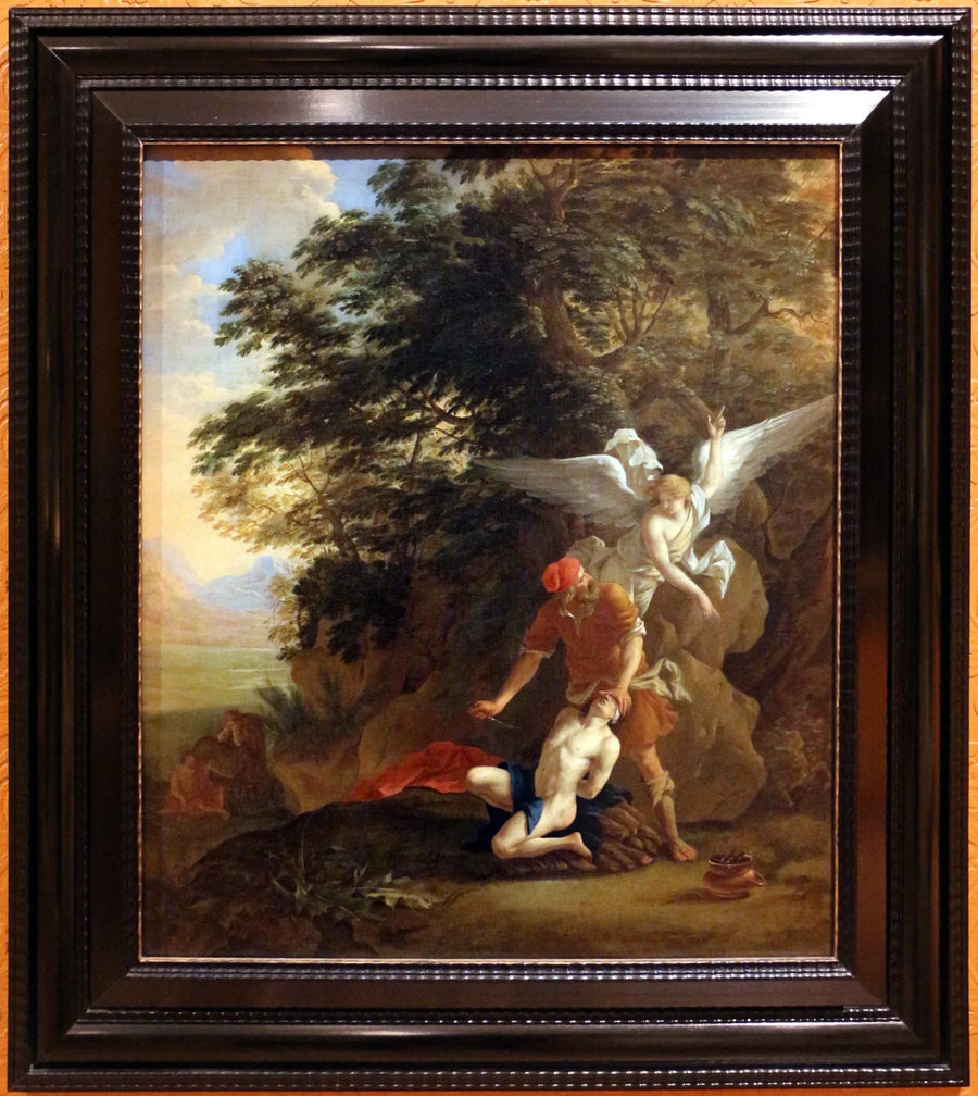 El Sacrificio de Isaac - Simon Vouet