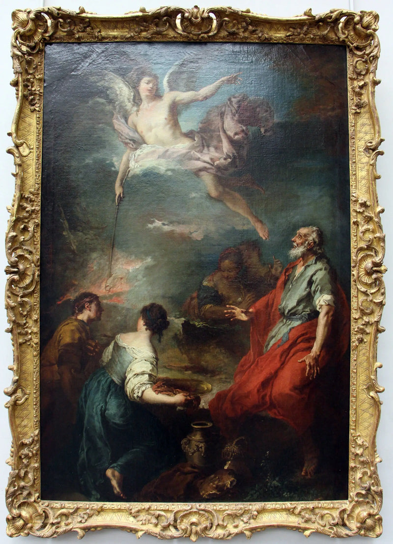 El Sacrificio de Gedeón - François Boucher