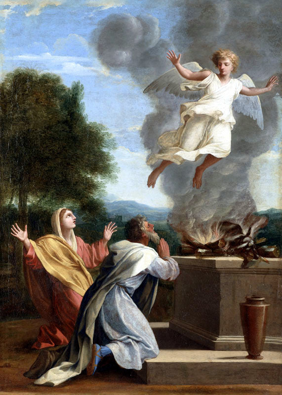 El Sacrificio de Manué - Eustache Le Sueur