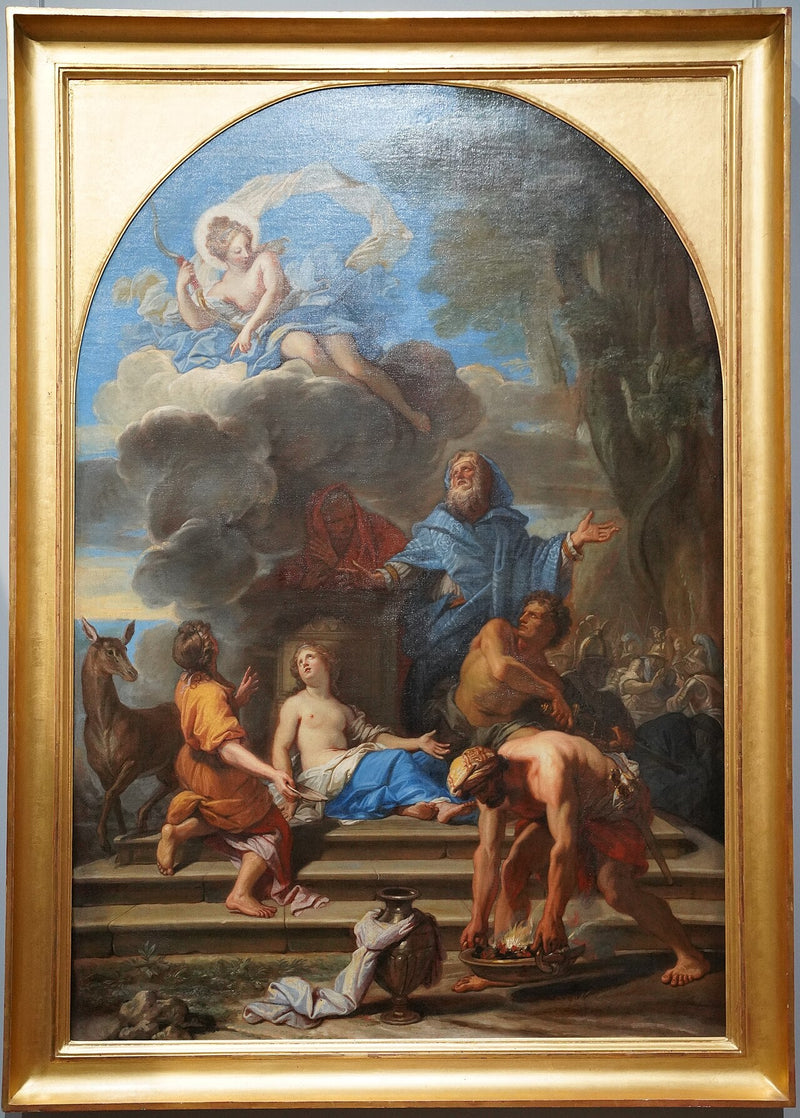 El Sacrificio de Ifigenia - Jean-Baptiste Jouvenet