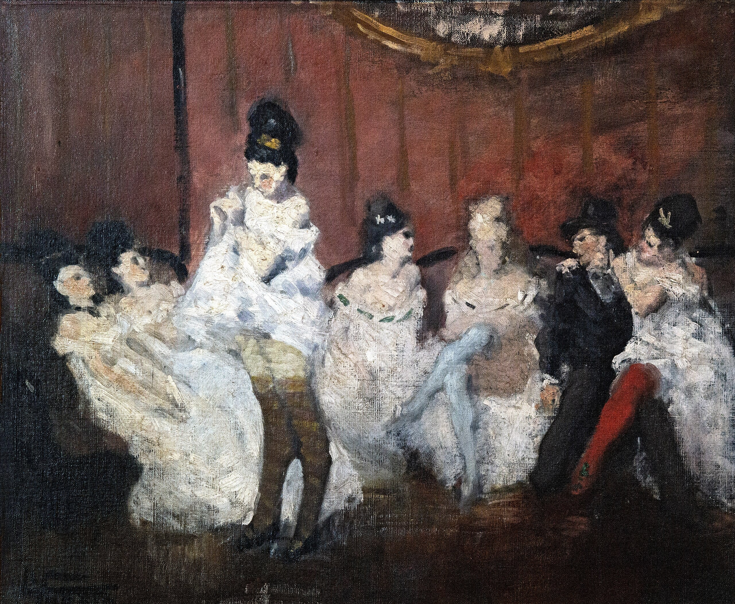 Le salon - Jean-Louis Forain - Alpha Reproduction
