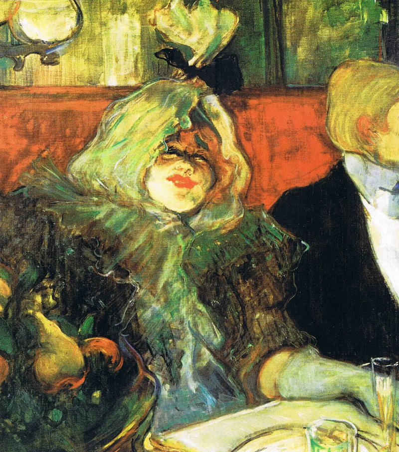 El Salón privado - Henri de Toulouse-Lautrec