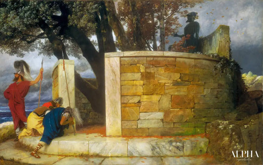 Le Sanctuaire d'Hercule - Arnold Böcklin - Reproductions de tableaux et peintures haut de gamme