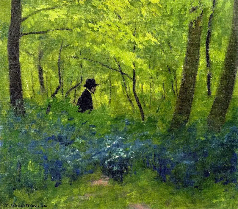 El sátiro en el Bosque de Boulogne - Félix Vallotton