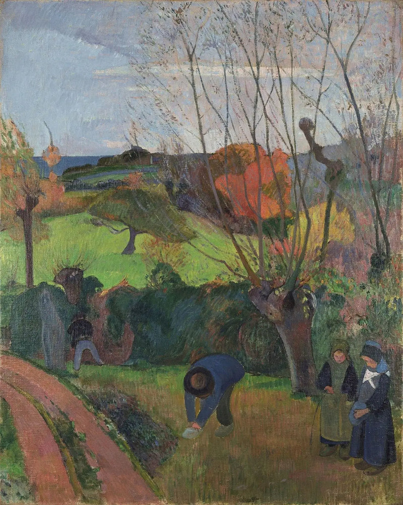 El sauce - Paul Gauguin