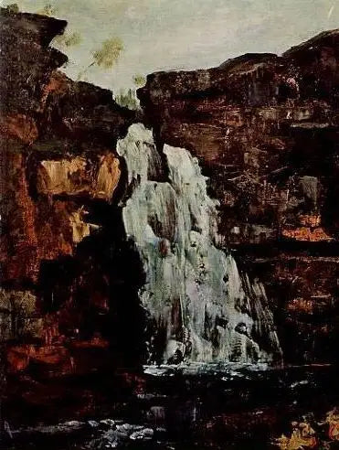 El Salto del Doubs - Gustave Courbet