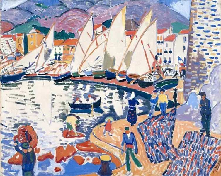 El secado de las velas - André Derain