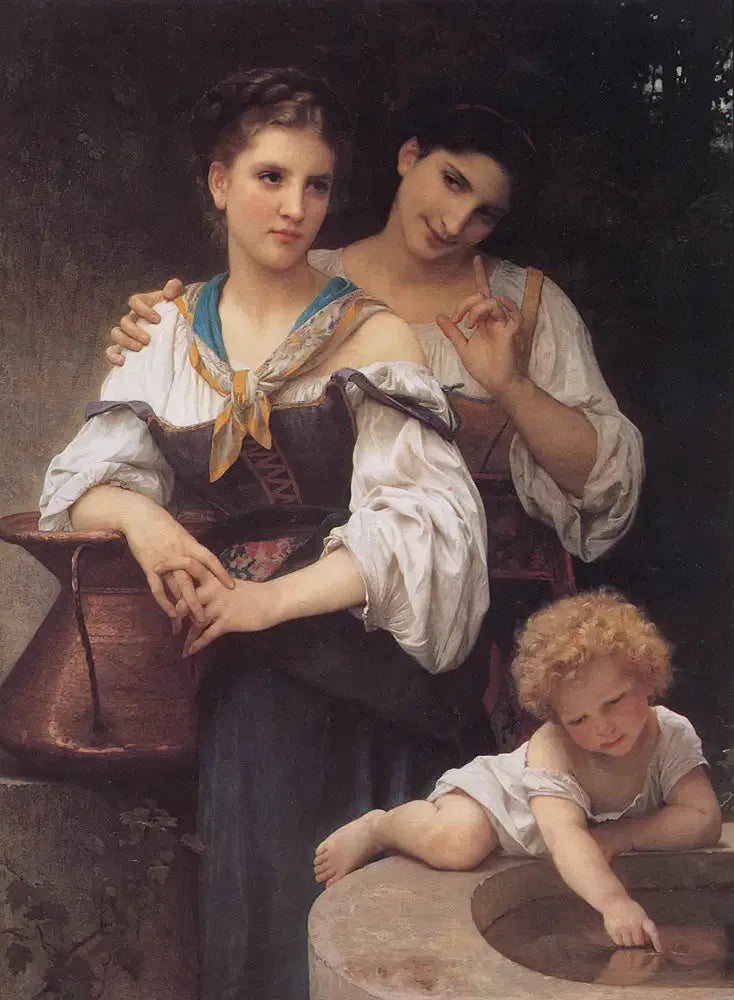 El Secreto - Bouguereau