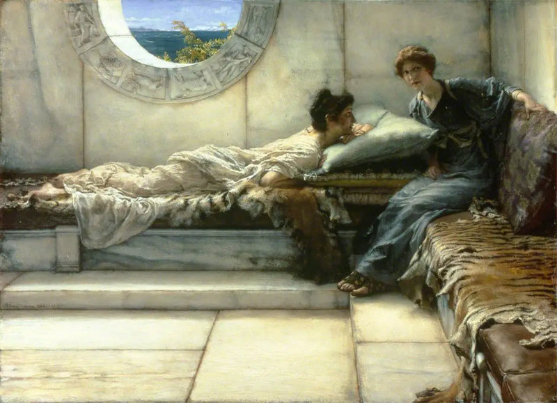 El secreto - Lawrence Alma-Tadema