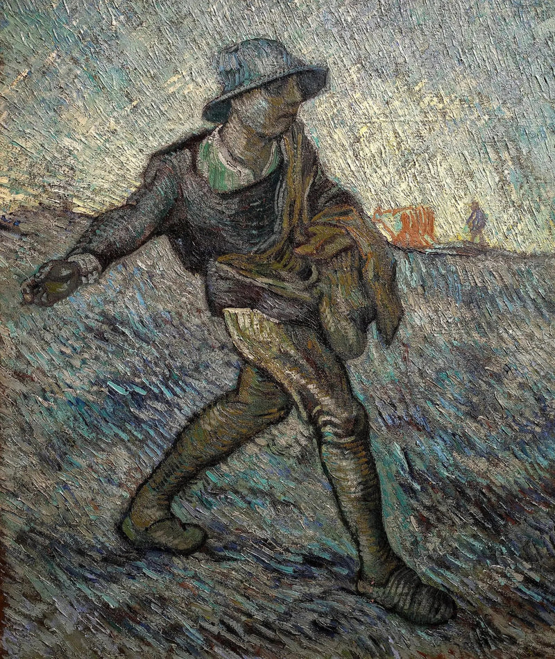 El Sembrador (según Millet) - Vincent van Gogh