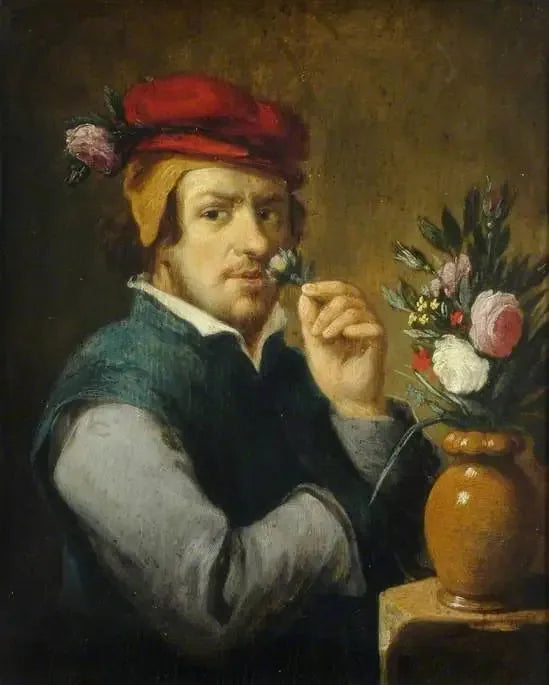 El sentido del olfato - David Teniers el Joven