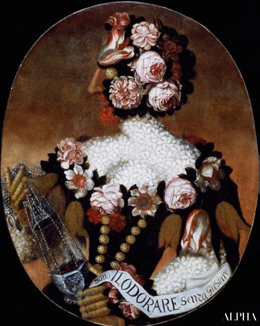 Le sens de l'odorat - Arcimboldo - Reproductions de tableaux et peintures haut de gamme