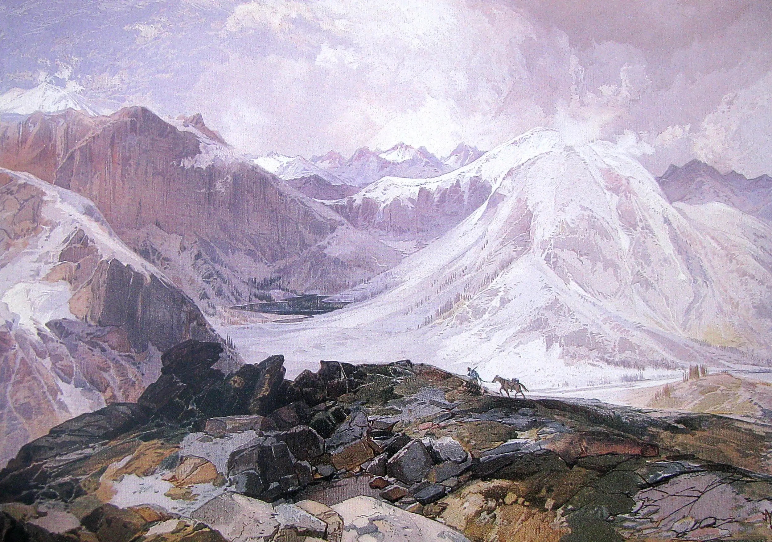 Le sentier des moustiques - Thomas Moran - Alpha Reproduction