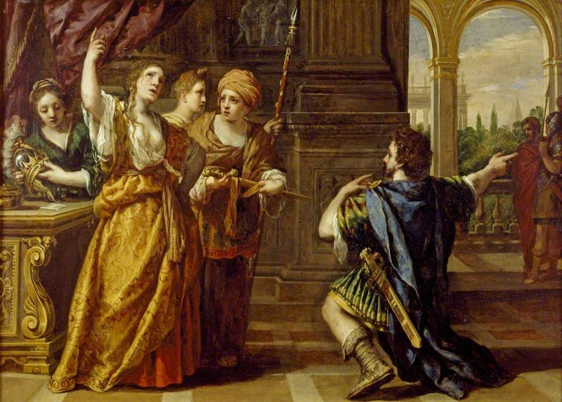 La promesa de Semíramis - Pietro da Cortona