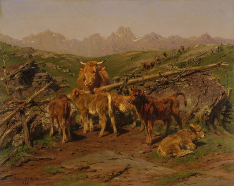 La desintoxicación de los terneros - Rosa Bonheur