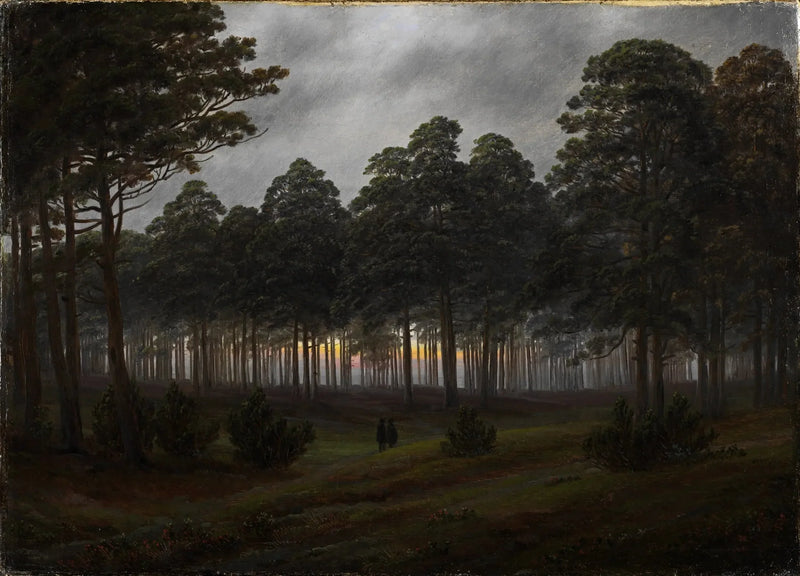 La Tarde - Caspar David Friedrich