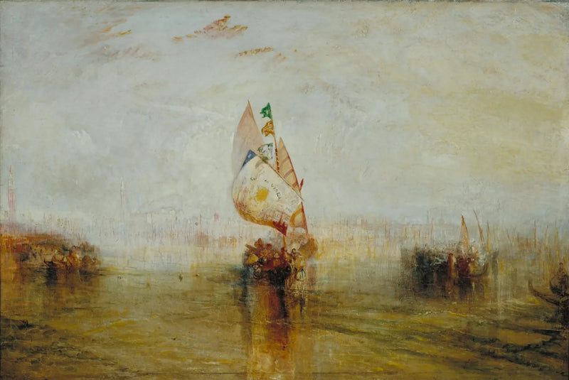 El Sol de Venecia se va al mar - J. M. W. Turner