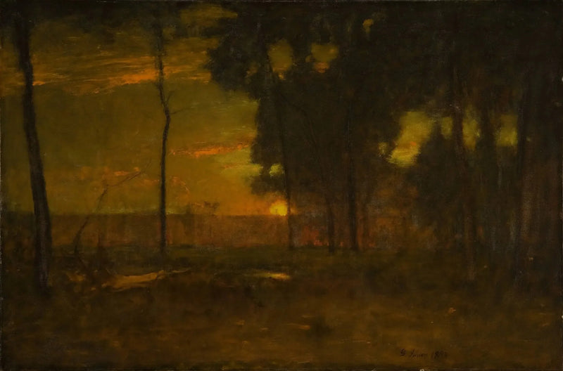 El sol brillante - George Inness