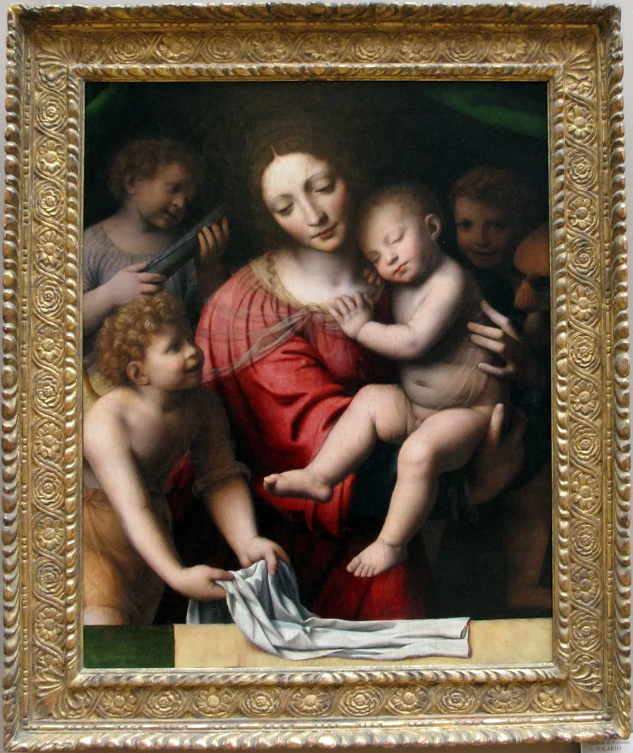 El sueño del Niño Jesús - Bernardino Luini