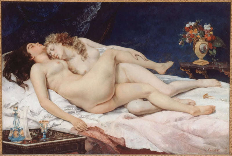 El sueño - Gustave Courbet