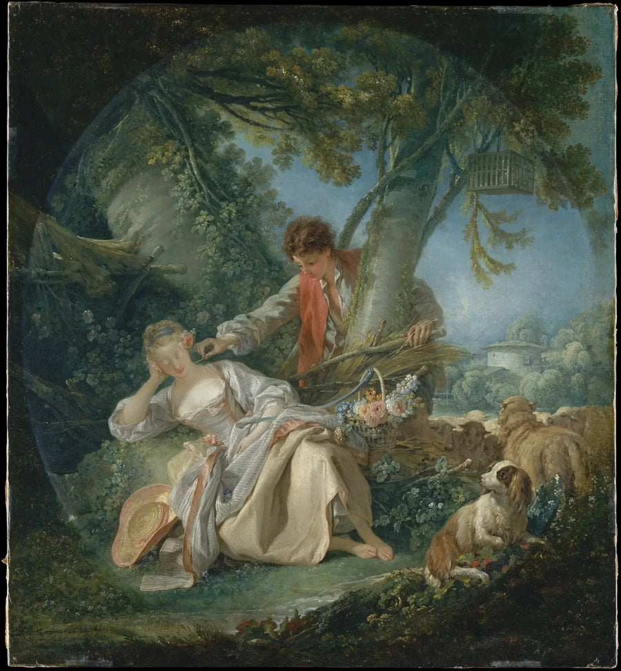 El sueño interrumpido - François Boucher