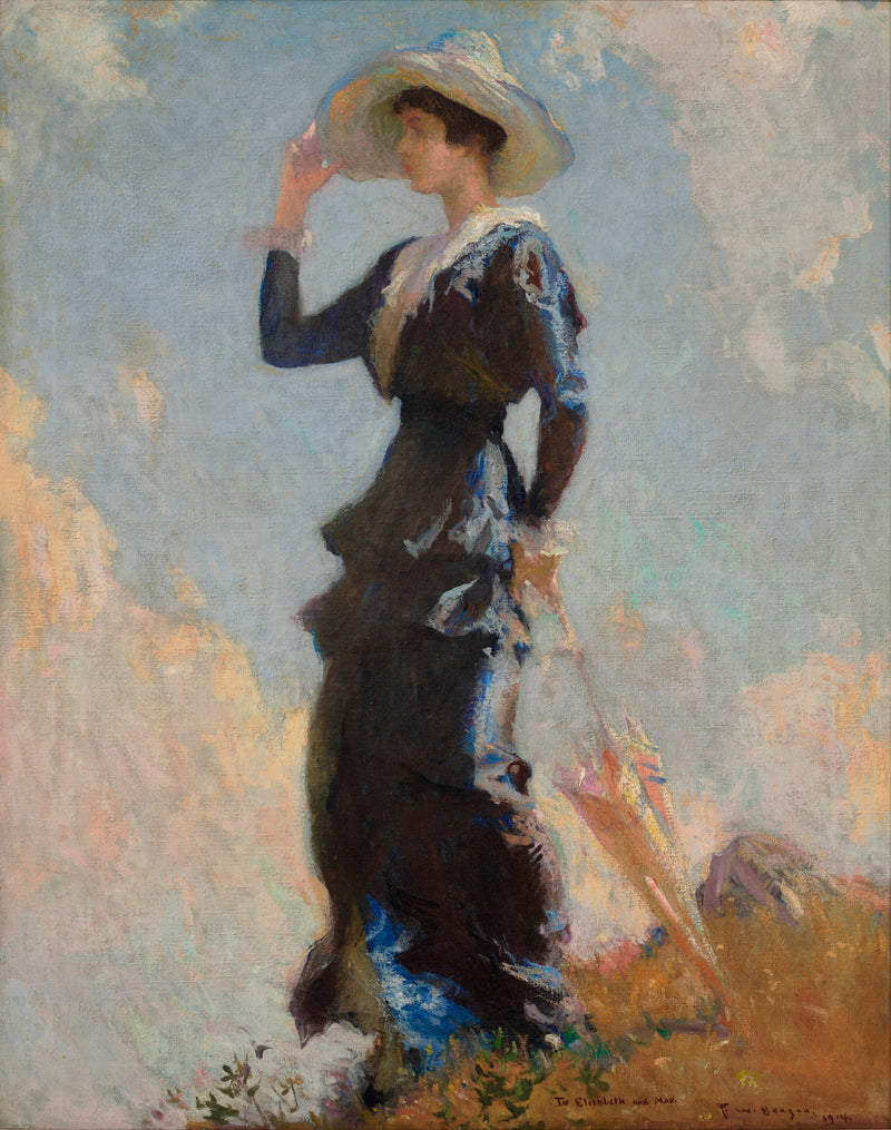 La cima de la colina - Frank Weston Benson