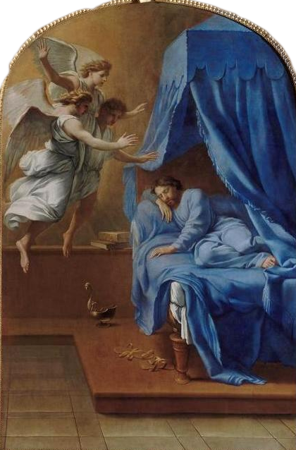 El sueño de San Bruno - Eustache Le Sueur
