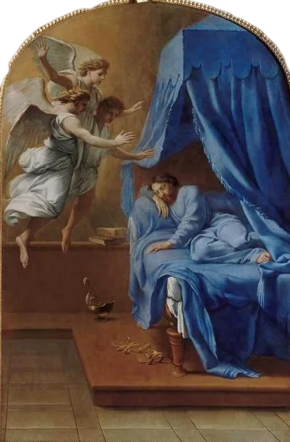 El sueño de San Bruno - Eustache Le Sueur