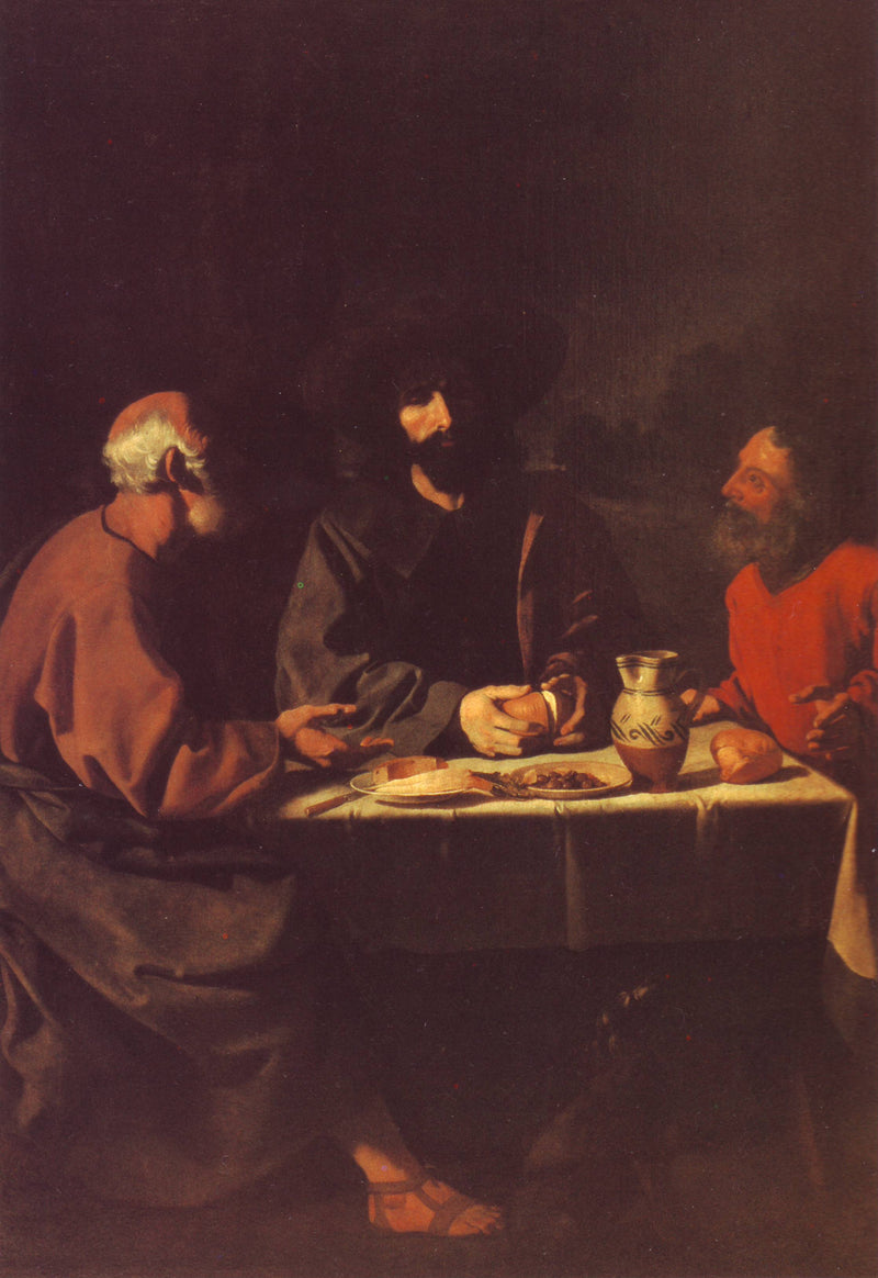 La Cena en Emmaús - Francisco de Zurbarán